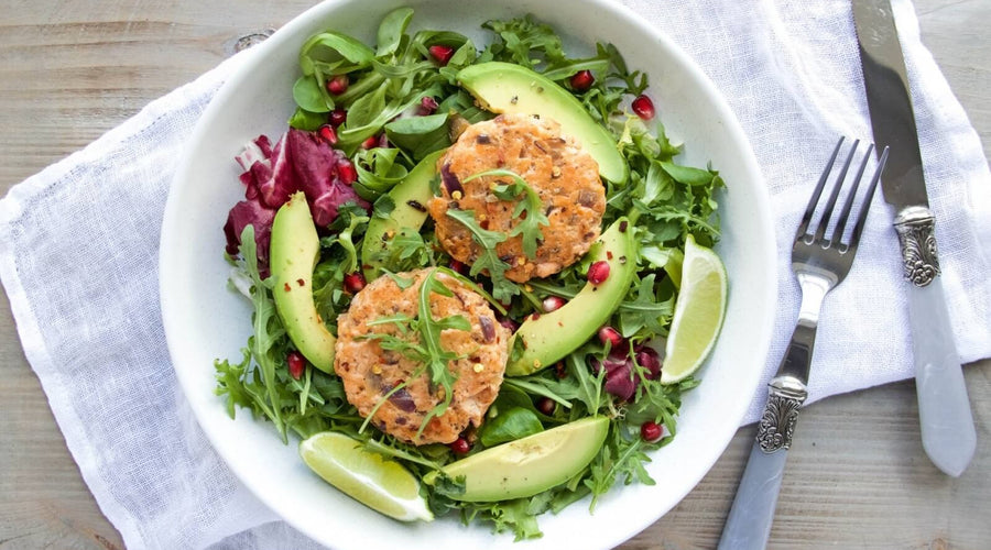 Summer Salmon Burgers