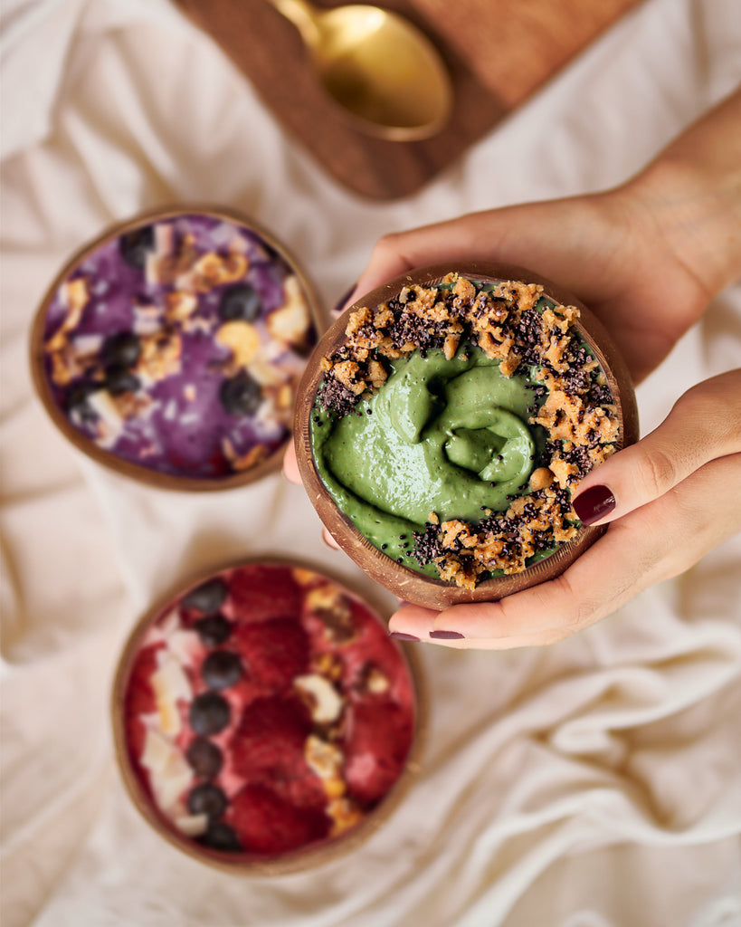 KETO + VEGAN FRIENDLY GREEN SMOOTHIE BOWL 😍 – Coconut Merchant