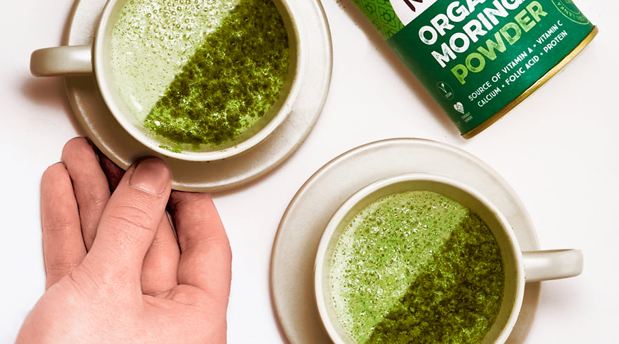 MORINGA LATTE (KETO FRIENDLY RECIPE!) 🌱