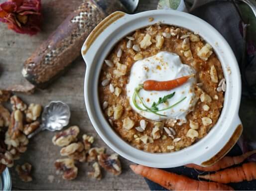 Carrot Cake Oats – Coconut Merchant