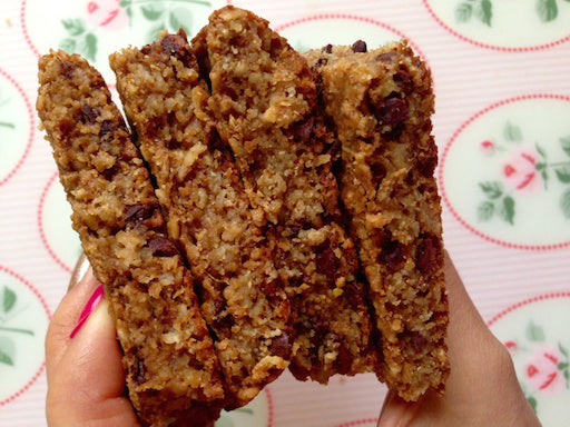 Chocolate Oat Slice – Coconut Merchant