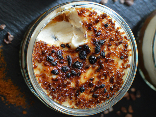 Raw Crème Brulee