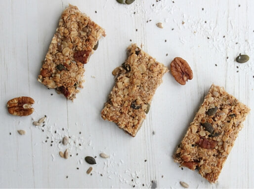 Coconut and Banana Granola Bars