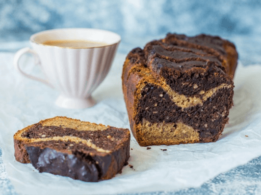 Marbled Banana and Avocado Bread