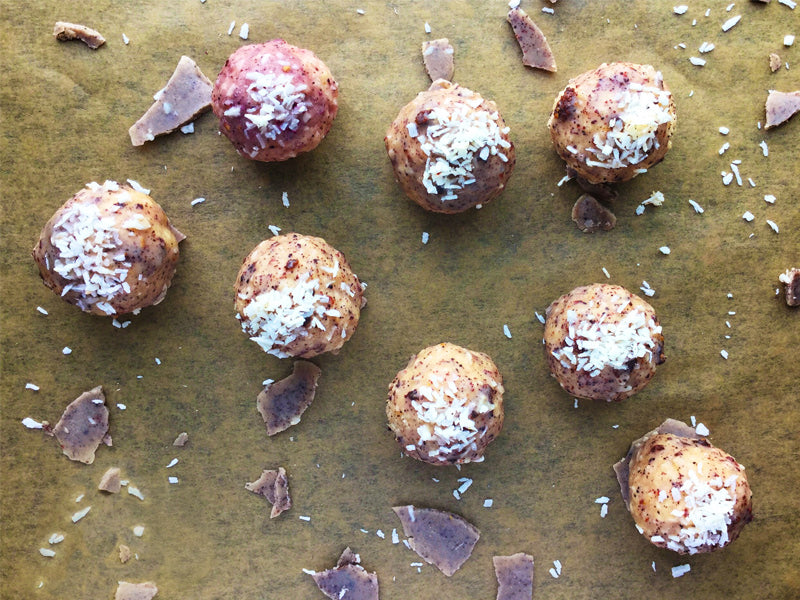Coconut and Acai Berry Truffles – Coconut Merchant