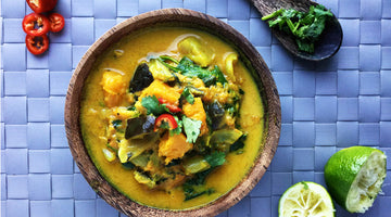 Warming Squash and Aubergine Curry