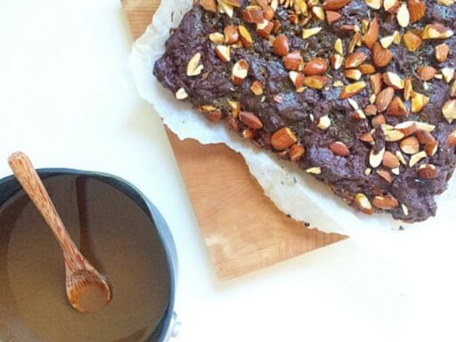 SALTED CARAMEL AND ALMOND BROWNIES – Coconut Merchant