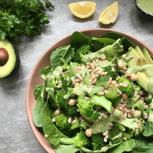 TRY THIS: SUPER GREEN GOODNESS BOWL
