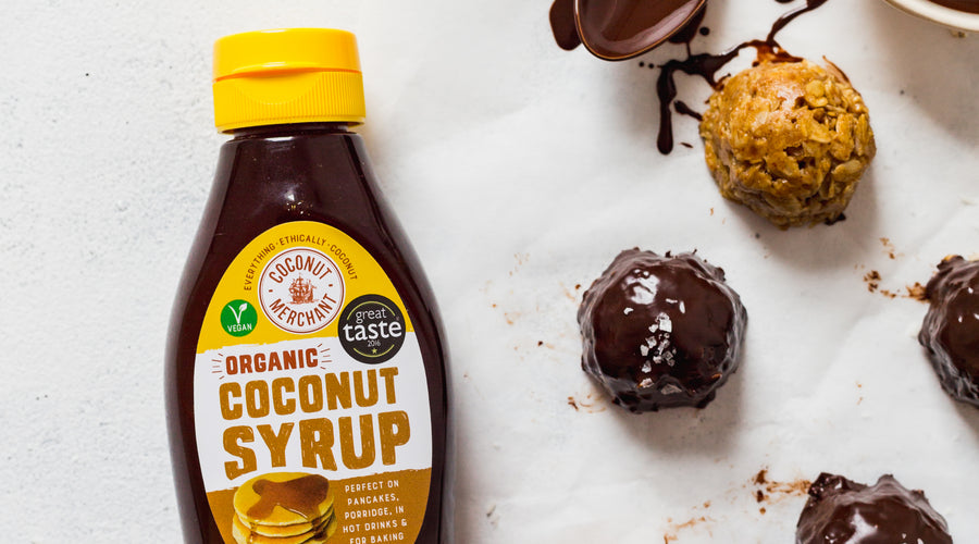 NO BAKE CHOCOLATE COATED ENERGY BITES