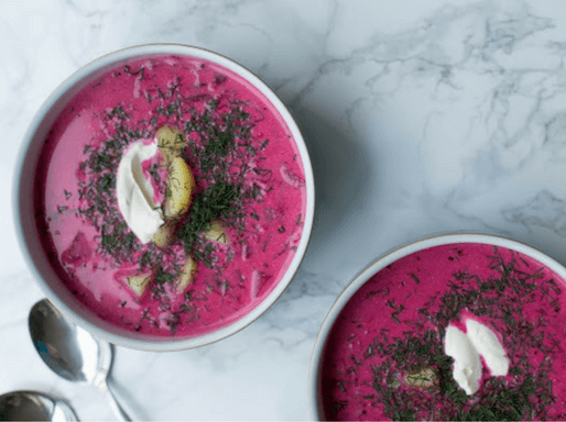 Beetroot Cooler Soup – Coconut Merchant