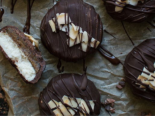 Chocolate Covered Coconut Caramel Patties – Coconut Merchant