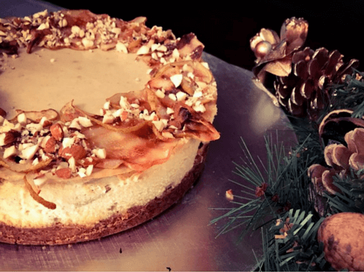 Protein Chestnut & Pear Cheesecake