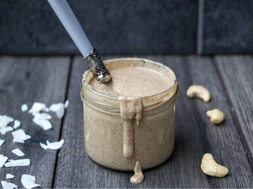 Cashew, Coconut and Vanilla Butter