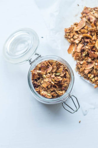 Make this: Crunchy coconut granola