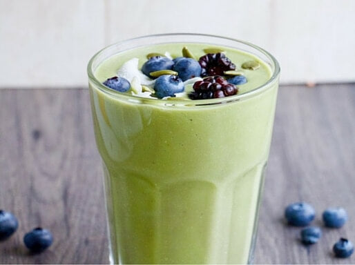 Zingy Lime Green Smoothie – Coconut Merchant