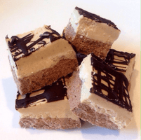 CHOCOLATE AND PEANUT BUTTER FUDGE