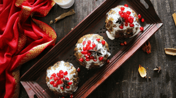 Mini Vegan & Gluten Free Christmas Puddings
