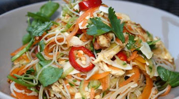 Chicken Rice Noodle Salad