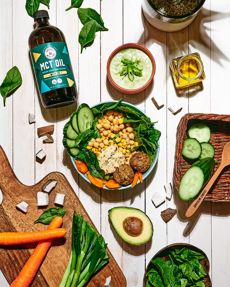 KETO + VEGAN Friendly Salad Dressing with MCT oil!