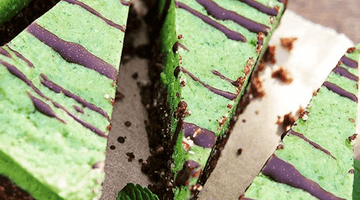 TRY THESE: RAW CHOCOLATE MINT PIE WITH A CHOCOLATE BROWNIE BASE