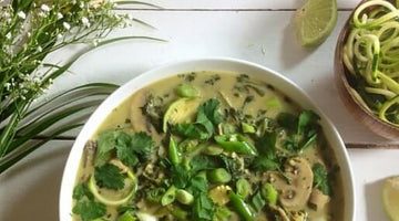 Thai Green Vegetable Curry with Courgetti