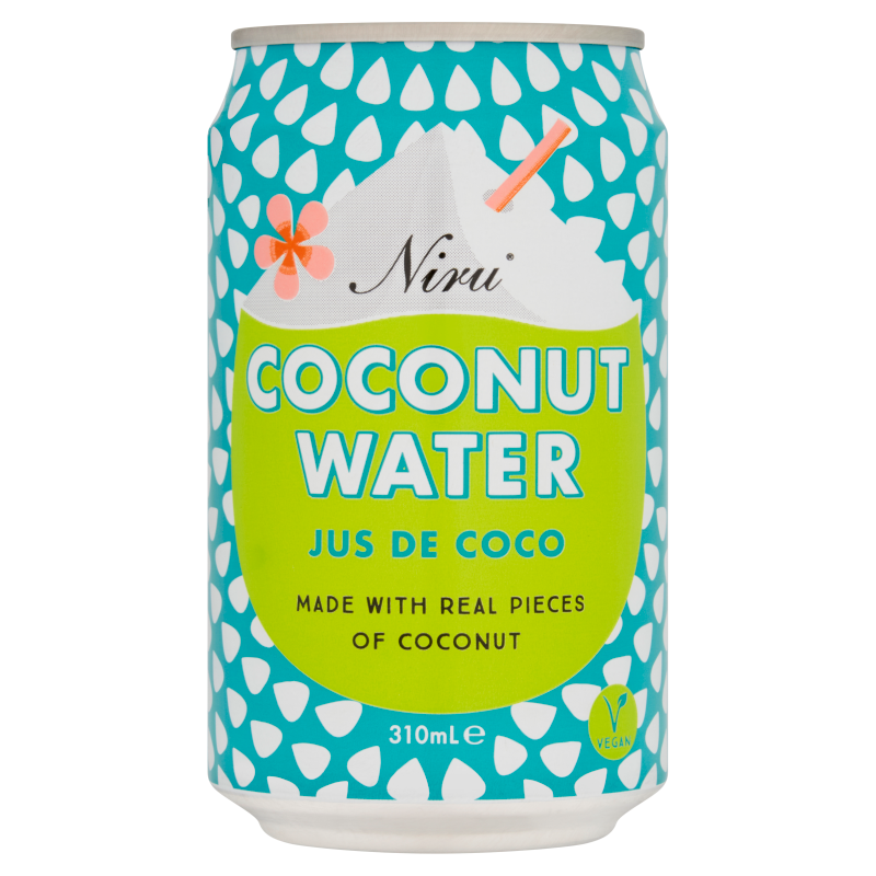 Niru Natural Coconut Water with Real Coconut Bits 310ml x12
