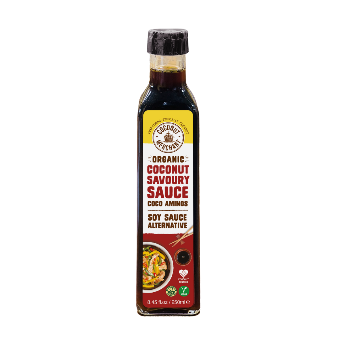 Heaven & Earth Organic Coconut Aminos - Soy Free Sauce Replacement, Low Sodium, Paleo Friendly