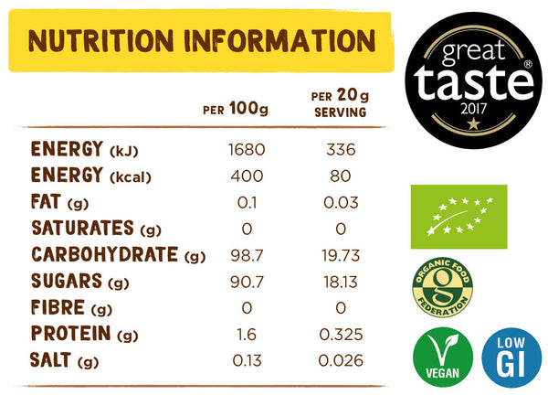 Organic Coconut Nectar Honey Alternative 300g